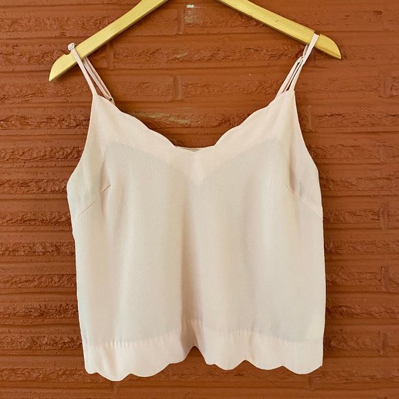 Lush Tops - Lush Scalloped Top